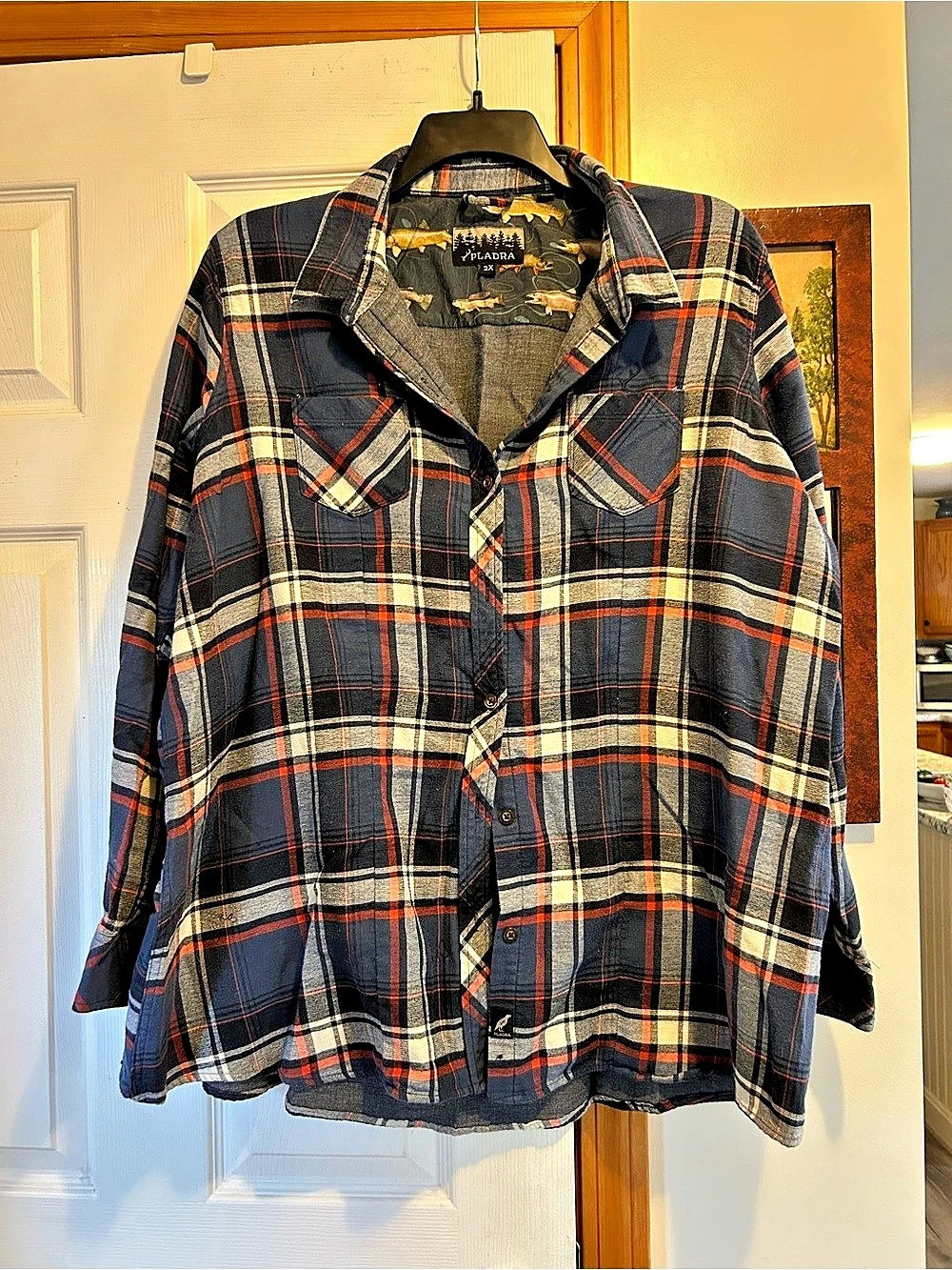 PLADRA Every Day Flannel Shirt 2X